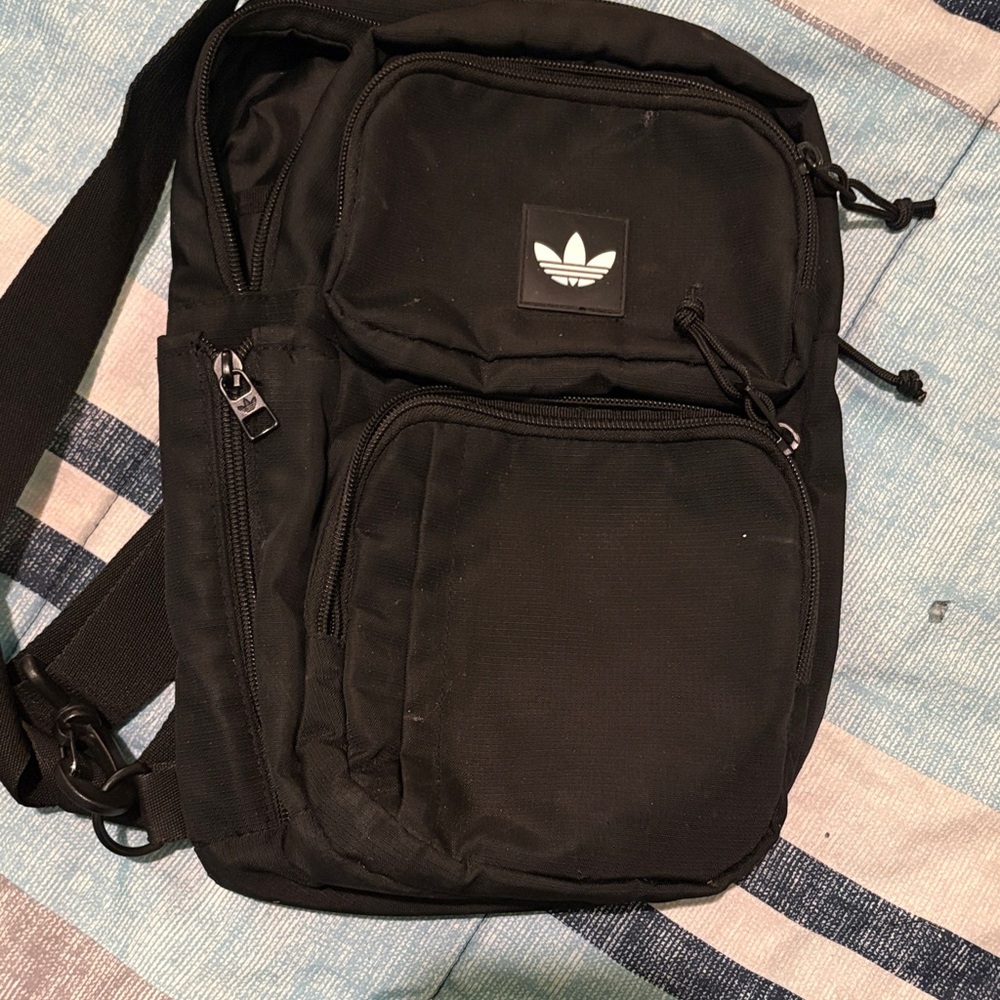 Adidas Black Men's Messenger Bag